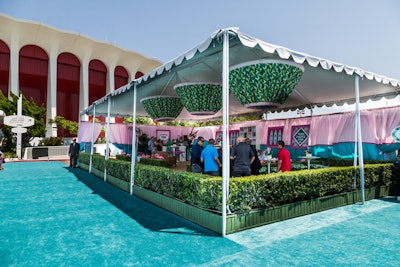 Jaime Geffen of Geffen Events says it's important that V.I.P. lounges feel private, safe, and exclusive—without being too over-the-top. She previously helped create the V.I.P. arrivals tent at the 2016 Teen Choice Awards (pictured), which served as an extension of the red carpet.