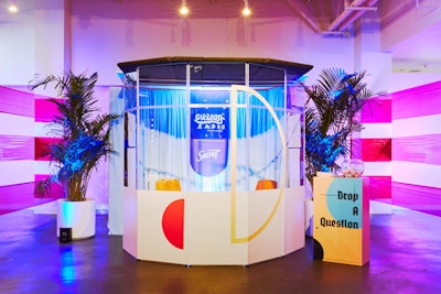 Secret sponsored the Girlboss Radio Podcast booth, where the day’s speakers were interviewed. Attendees were invited to drop a question in a box outside the booth.