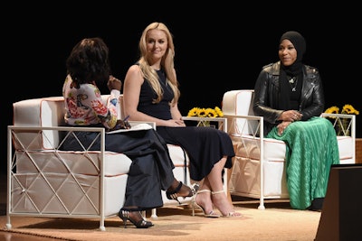 U.S. Olympic medalists Lindsey Vonn and Ibtihaj Muhammad were interviewed by ABC News correspondent Deborah Roberts about stereotypes in the sporting world.