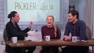 Wayne performing a mind-blowing mental stunt on Pickler and Ben