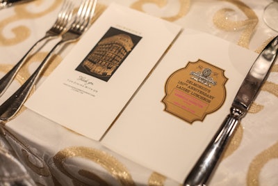 The printed menu gave the history of the event, calling it a 'firsthand taste of women's history.' Delmonico's worked with the James Beard Foundation and the New-York Historical Society for research help while planning the event.