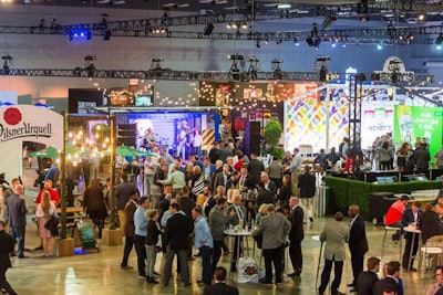 MillerCoors partnered with AgencyEA to create exhibits for 22 of the beer distributor’s brands. The event at the Austin Convention Center sought to recreate the city’s nightlife hot spot Rainey Street with booths and activations for each brand. The floor also had live entertainment.