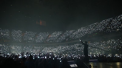 Our LED wearables help light up music, corporate or sporting events in massive arenas!