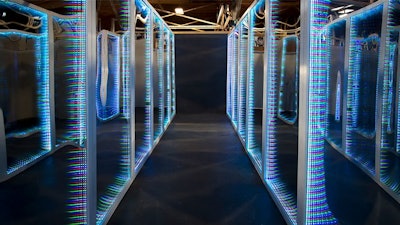 Custom Designed & Fabricated Infinity Wall - Facebook Private Event - Silicon Valley, CA