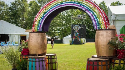 Bonnaroo Festival Tennessee - Rainbow Arch Fabrication