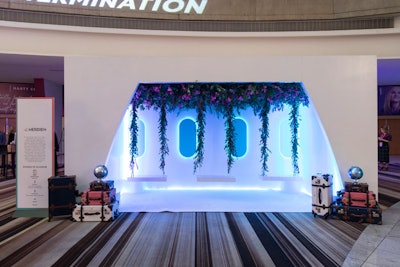 Le Meridien’s “Swings of Glamour” featured a chic travel-theme swing set photo op, designed to remind guests about the meaning of savoring a travel experience. The activation was inspired by the “France is in the Air” campaign from Air France—the founder of the hotel brand.