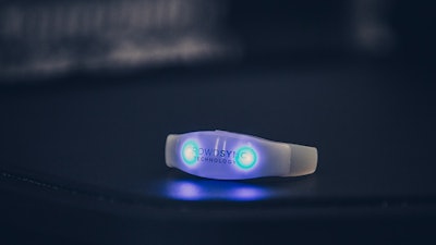 Each LED wristband can be Controllable or Automatic.