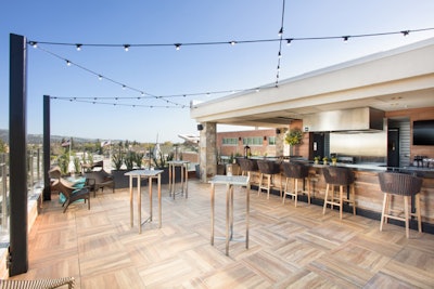 4. Sky & Vine Rooftop Bar