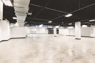 A blank canvas, open plan suits a wide variety of events