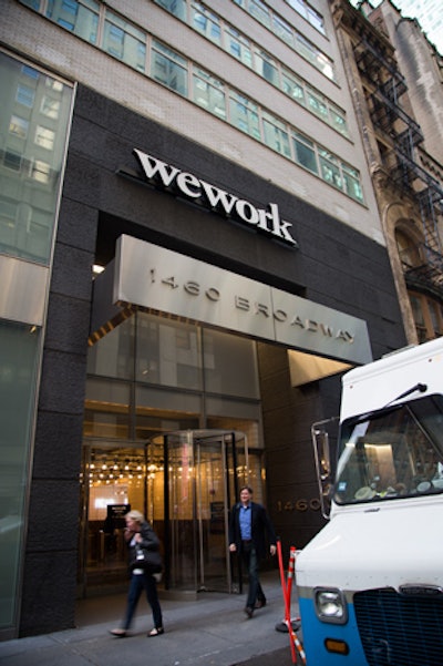 The space is available for use by WeWork members and their guests.