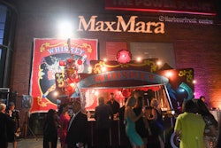Outside of the venue, a bar set up in a truck served whiskey—all in keeping with the theme of a traveling circus sideshow.