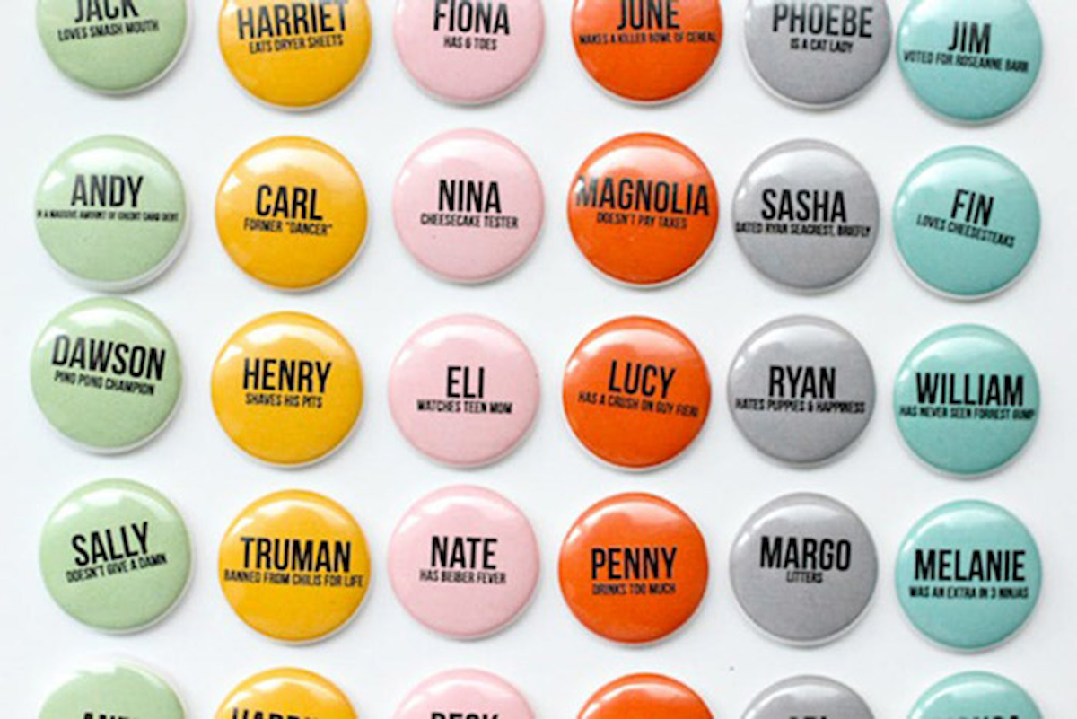 13 Stylish And Functional Ideas For Name Badges Bizbash