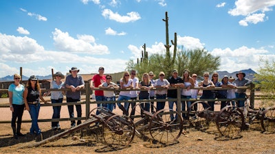 Corporate Team Building cattle drive with Wolf Sub-Zero in Phoenix, Arizona