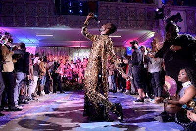 The main event was an authentic ball, which was emceed by professional vogue instructor Dashaun Lanvin.