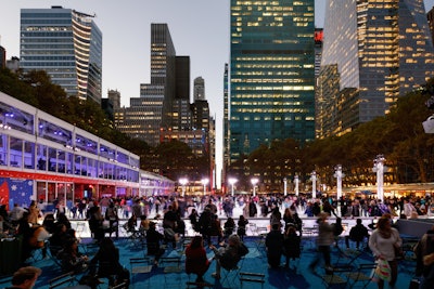 The centerpiece of Winter Village at Bryant Park, The Rink is the perfect backdrop to your special event.
