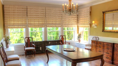 The Dining Room, private small meeting room or elegant refreshment area.