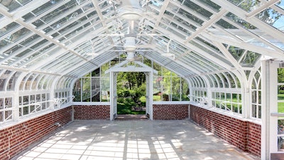 The Greenhouse is available to rent for outdoor gatherings and parties.