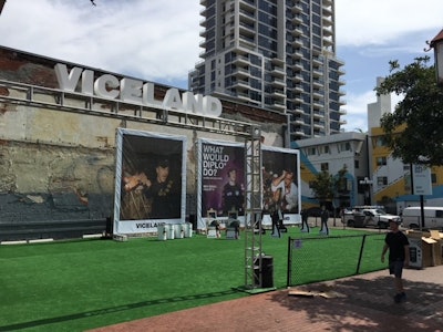 Comic Con Truss and Wall Signage