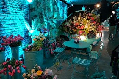 For the launch party for Tiffany & Co.’s Paper Flowers collection, which was held in May at its flagship store and other locations around New York, Levy handled the lighting, audio, and video across multiple rooms on five floors, where props painted in the iconic Tiffany blue color were arranged.