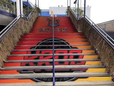 KROW Weenie Roast Stair Graphics