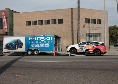 Mirai Trailer and Vehicle Wrap