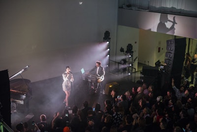 Following dinner, about 1,300 guests attended the after-party, which featured a performance by St. Vincent and DJ sets from Sofi Tukker and SimiHaze.
