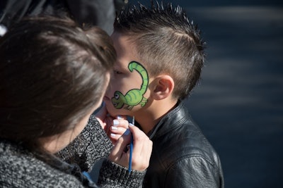 Your guests can look just like their favorite animal when they have their faces painted.