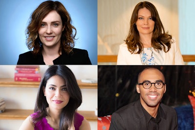 (Pictured, clockwise from top left): Suzy Jack, Heather Mason, Todd Hawkins, Vanessa Fontanez