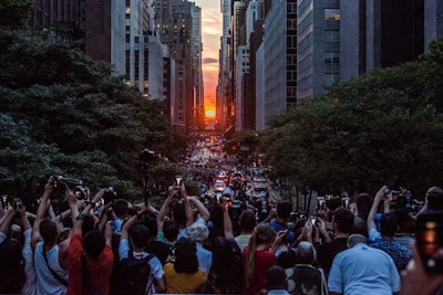 S.Pellegrino Manhattanhenge Viewing Party