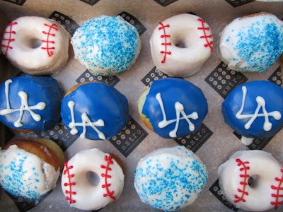 Astro Dodger doughnuts