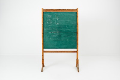 Vintage chalkboard, $125, available nationwide from Patina Rentals