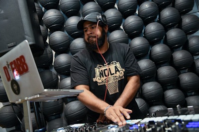 During N.B.A. All-Star Weekend in New Orleans in February 2017, Foot Locker partnered with Nike to transform its Canal Street location into a brand hub that included a DJ booth with a backdrop of black basketballs.