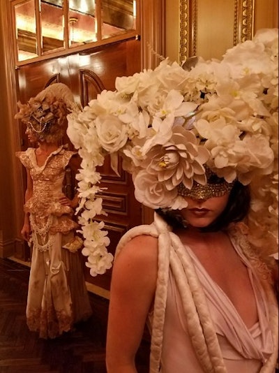 Chanel Beautiful Masquerade Head dress for Mask Venetian