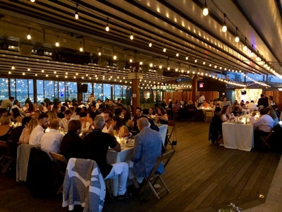 The 10,000 square-foot Rooftop offers 250-seated or 500-standing reception capacity