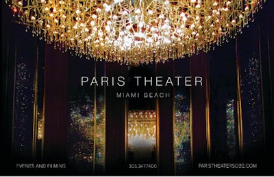 Paris Theater—a perfect venue for large private and corporate events.