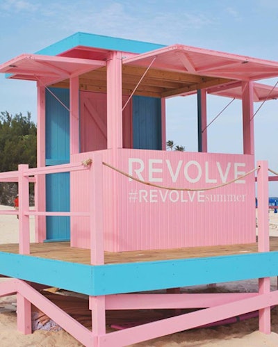 The Dasfete team and a local Bermudan carpentry crew constructed a pink-hued lifeguard tower that doubled as a DJ booth in under four days. The Instagrammable tower was stationed on the beach at Rosewood Bermuda, and it was such a hit that the resort purchased it at the end of the event.