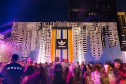 By the end of the evening, the crowdsourced mural offered a larger-than-life, colorful focal point for the event.