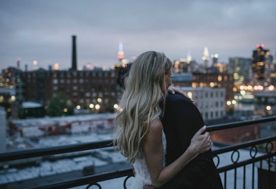 Unobstructed Manhattan Brooklyn and Queens Views on our Retractable Rooftop Venue