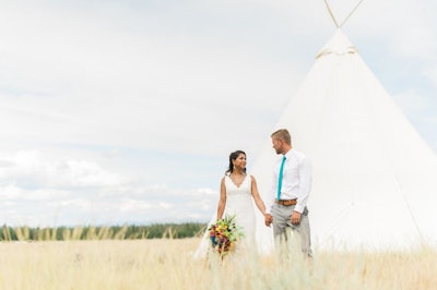 Yellowstone Under Canvas Wedding
