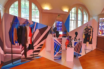 Guests could shop for clothing at a shop curated by Sarah Andelman.