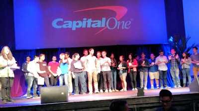 Capital One used an event for their college recruitment.