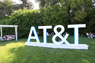 For AT&T Shape – an event that explores the intersection of tech and entertainment – many of our 13 locations were used as a tech campus.