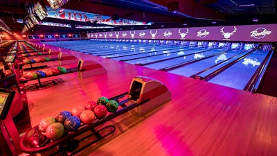Lights, Lanes, and HD Video Walls: experience the best in bowling at Bowlero Los Angeles.