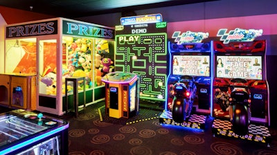 World’s Largest Pac-Man and more at Bowlero’s arcade.