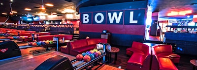 The Best in Bowling: black lights, lounge seats, and HD video walls on 40 lanes.