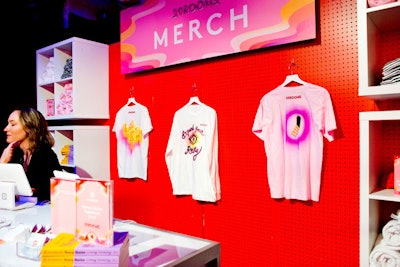 At the merchandise area, attendees could get custom psychedelic airbrushing to personalize purchases. Hueston said the idea was inspired by feedback from past events. This year, Mastercard served as the event’s official payment partner, allowing cardmembers to tap and pay on site for swag.