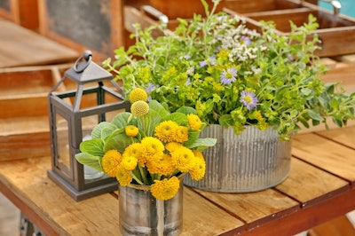 Rustic Dinner Decor
