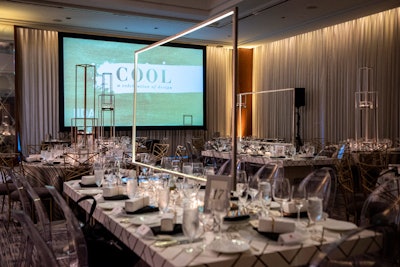 8. International Interior Design Association's 'Cool' Black Tie Gala