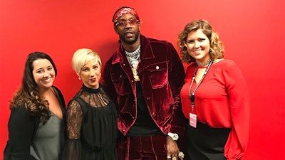 Rapper & Hip-Hop Artist 2Chainz met with AAE Booking Agents and Logistics Manager before his event.