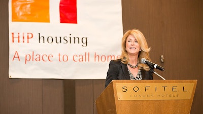 Political Speaker Wendy Davis at HIP Housing’s annual outreach & fundraising event for affordable housing solutions.